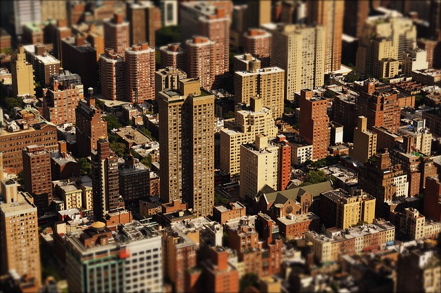 mrakodrapy města